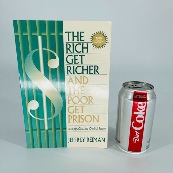 The Rich Get Richer And The Poor Get Prison paperback book by Jeffrey Reiman GUC - Picture 12 of 12